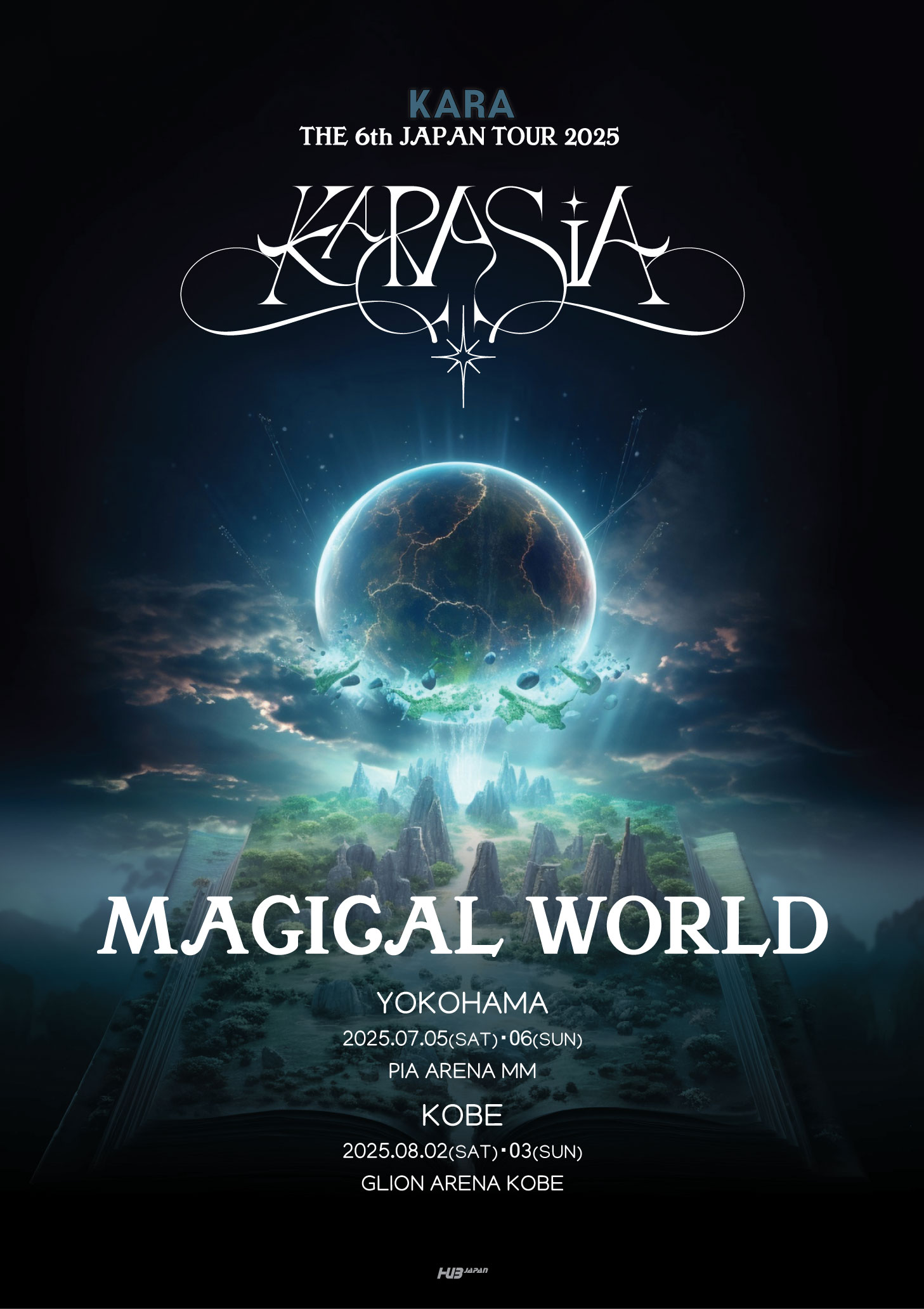 KARA THE 6th JAPAN TOUR 2025 「KARASIA：MAGICAL WORLD」 開催決定